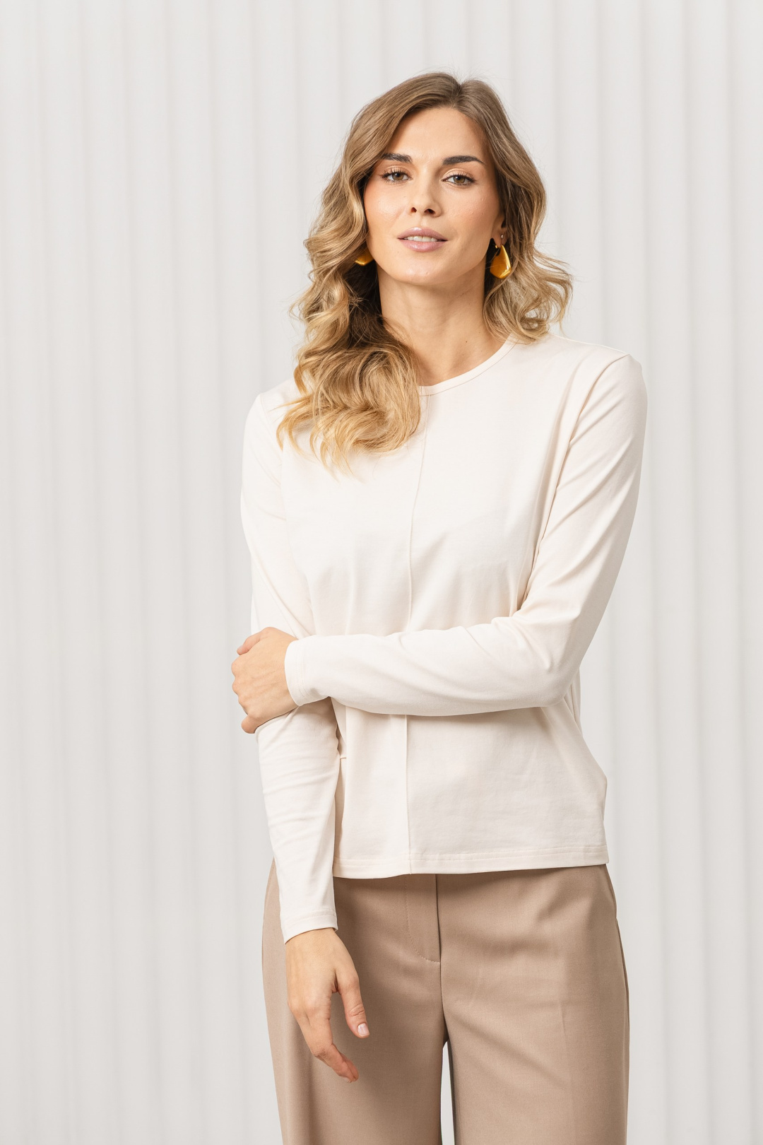 Джемпер Romgil РП0145-ХЛ2 светлый опаловый - фото 5