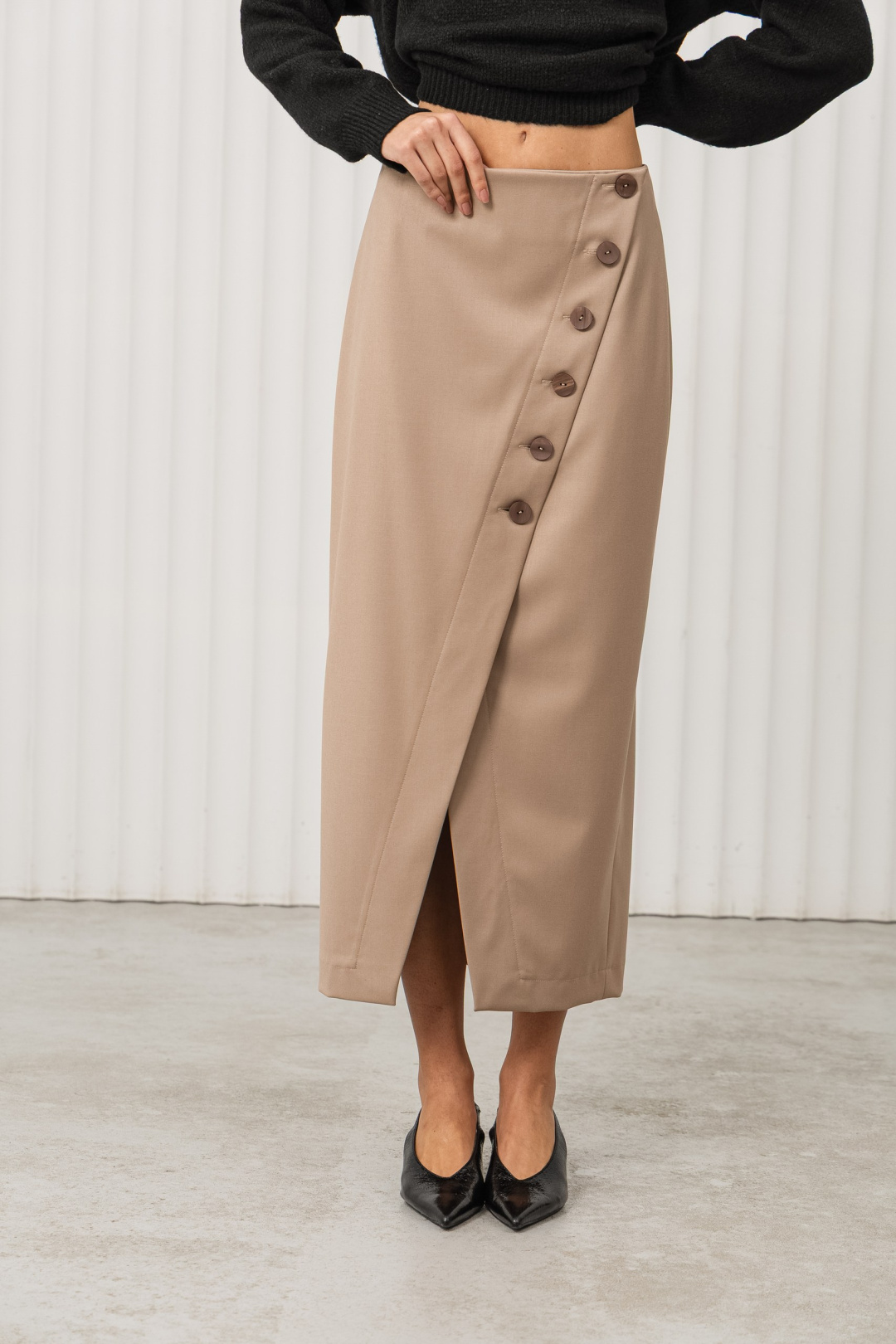 Юбка Romgil РТ0124-ВИ2 бежевый