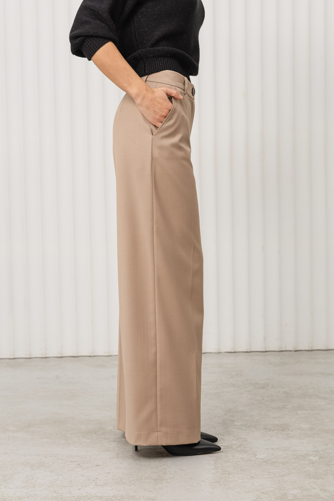 Брюки Romgil РТ0126-ВИ2 бежевый - фото 3