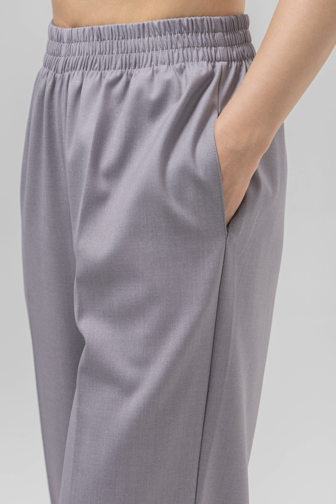 Брюки Romgil РТ0127-ВИ2 античное серебро - фото 4