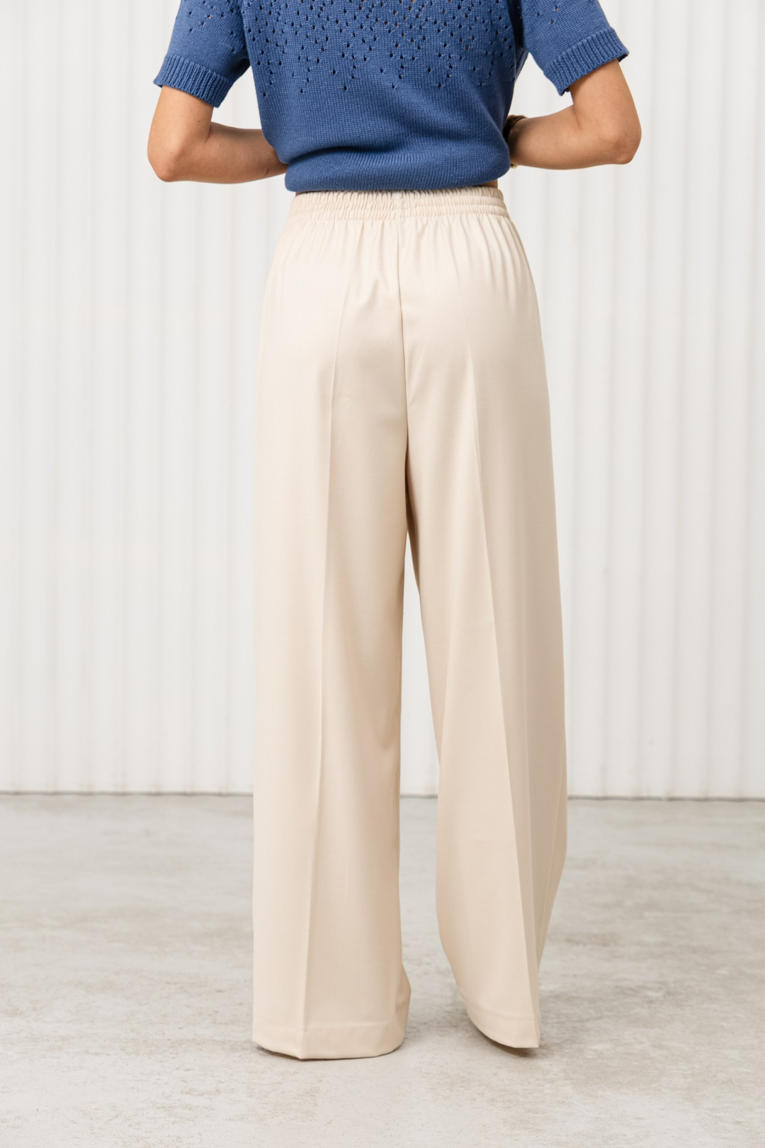 Брюки Romgil РТ0127-ВИ2 белый шоколад - фото 2