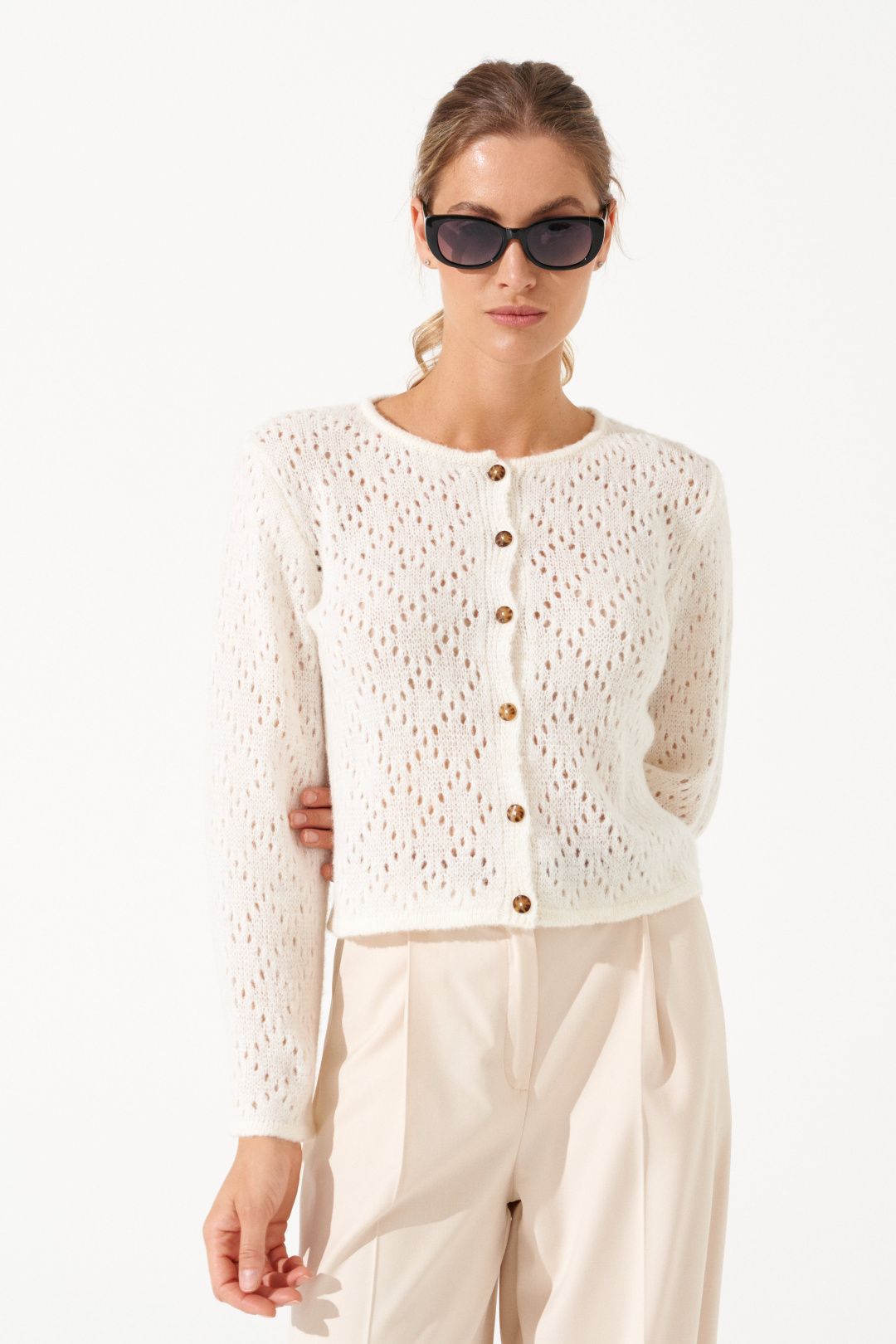 Жакет Romgil РВ0356-АК2 молочный - фото 1