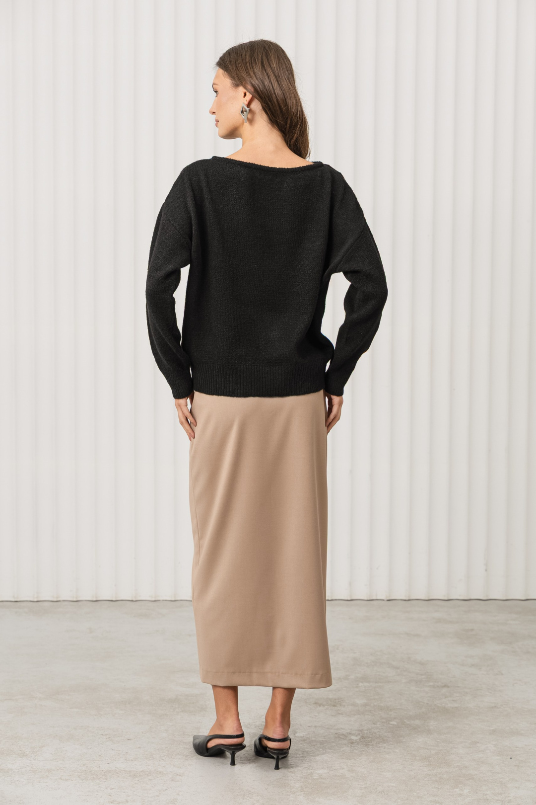 Джемпер Romgil РВ0373-АК2 черный - фото 2