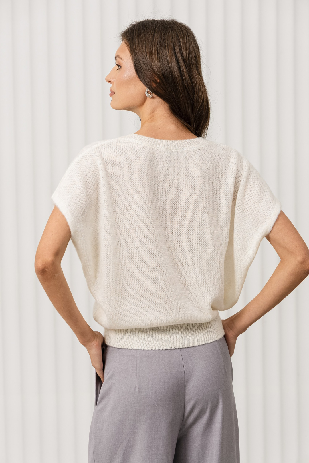 Джемпер Romgil РВ0374-АК2 молочный - фото 2