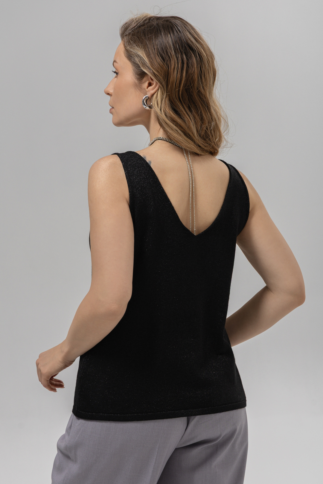 Топ Romgil РВ0385-ХМ2 черный - фото 3