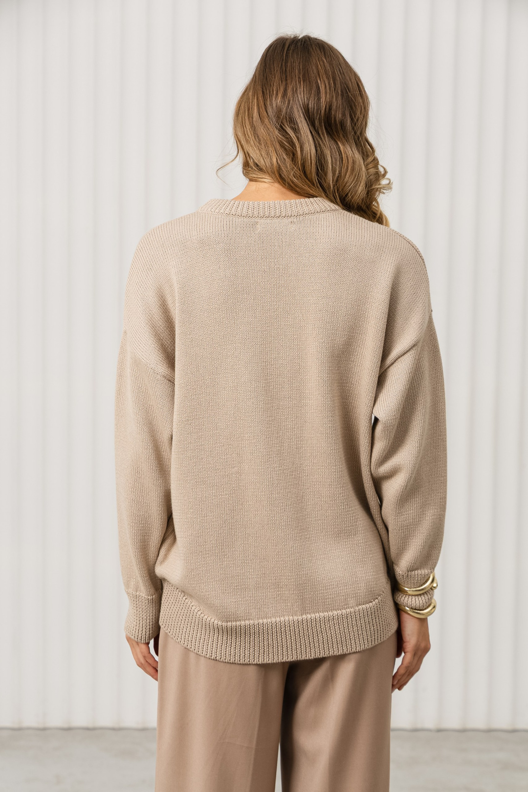 Джемпер Romgil РВ0406-ХЛ2 бежевый лайт - фото 2