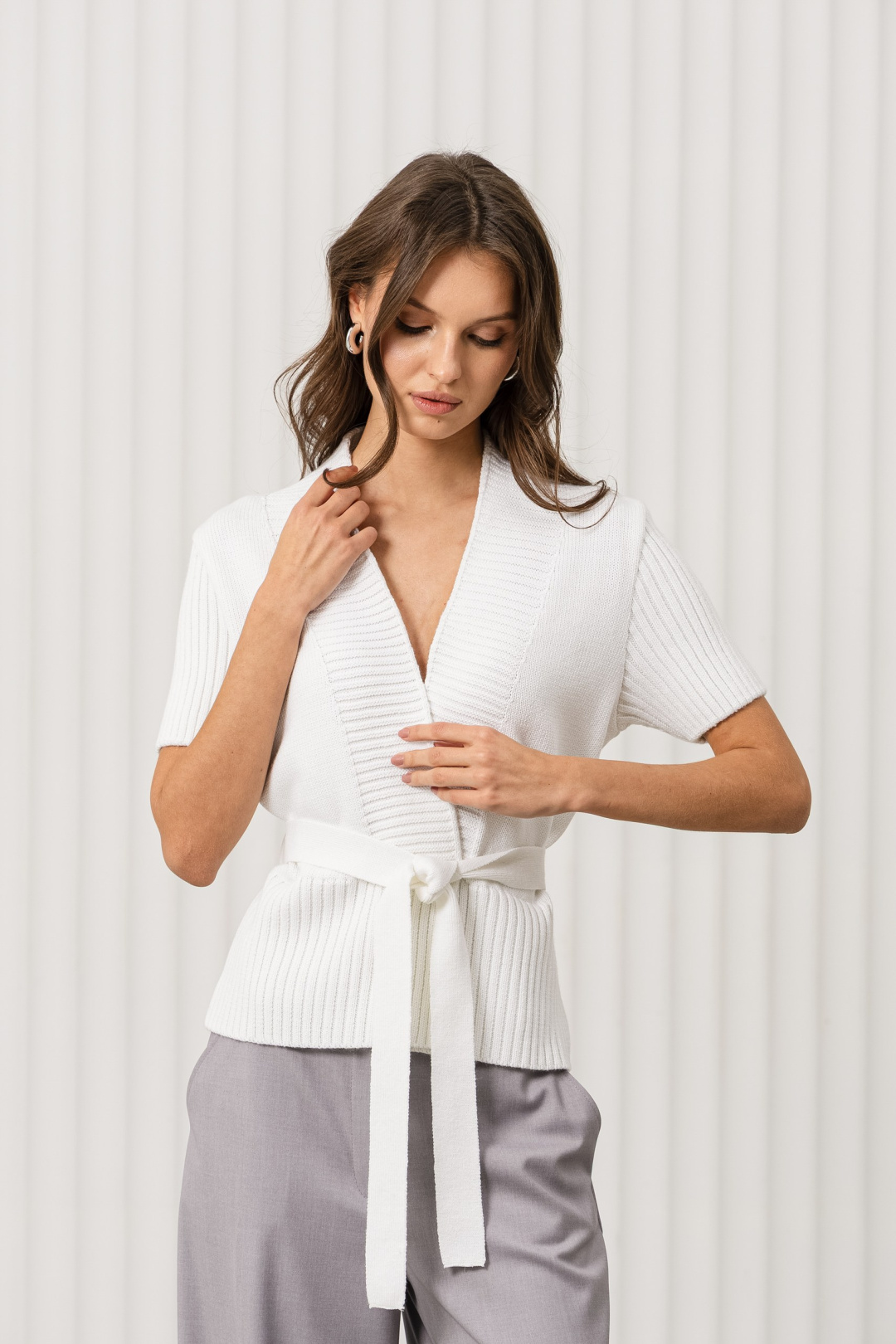 Жакет Romgil РВ0409-ХЛ2 белый - фото 1