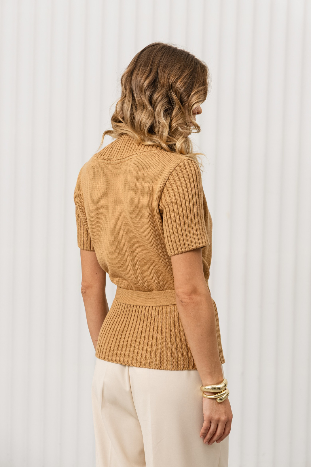 Жакет Romgil РВ0409-ХЛ2 верблюжий - фото 2