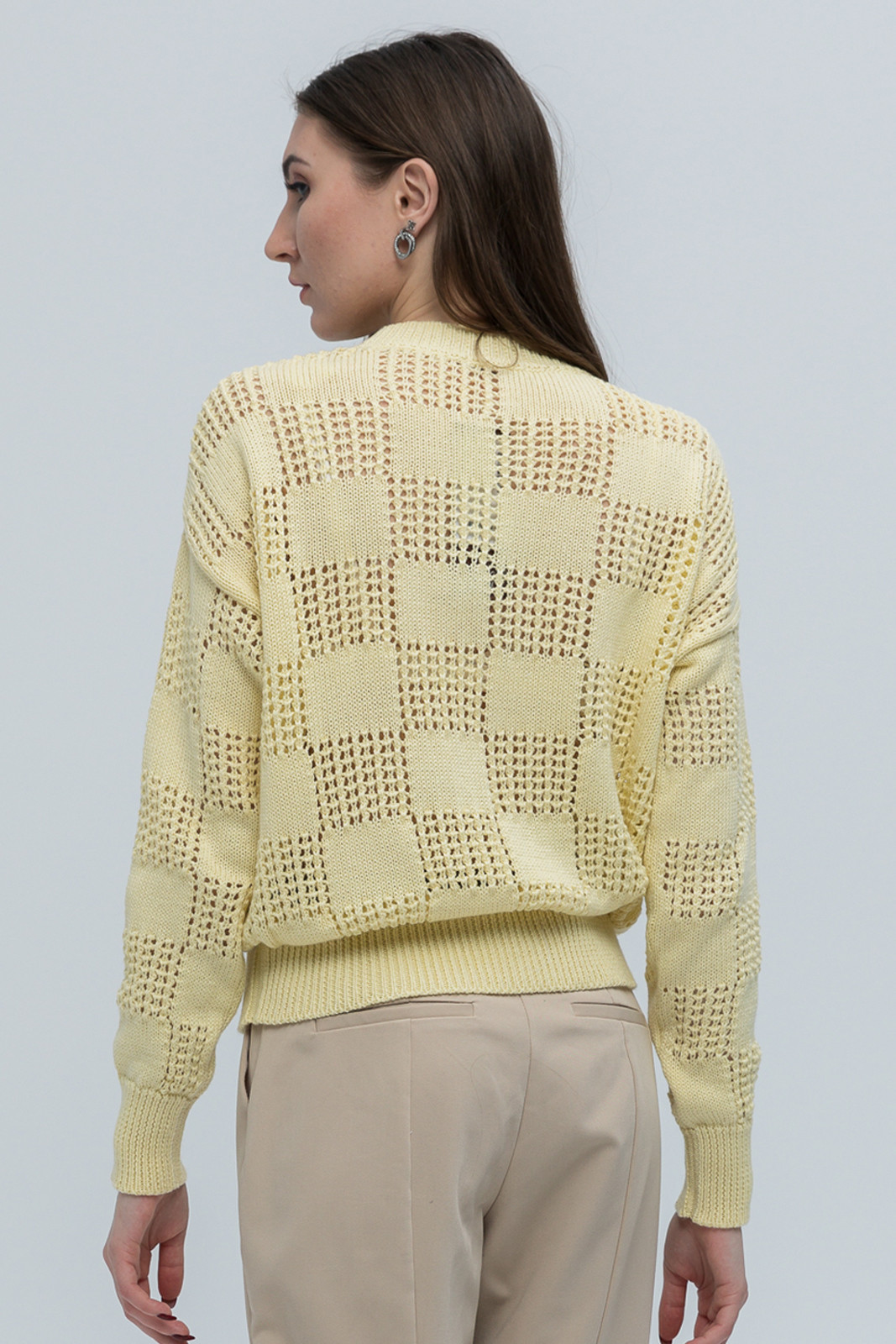 Джемпер Romgil ТЗ689Х светло-желтый