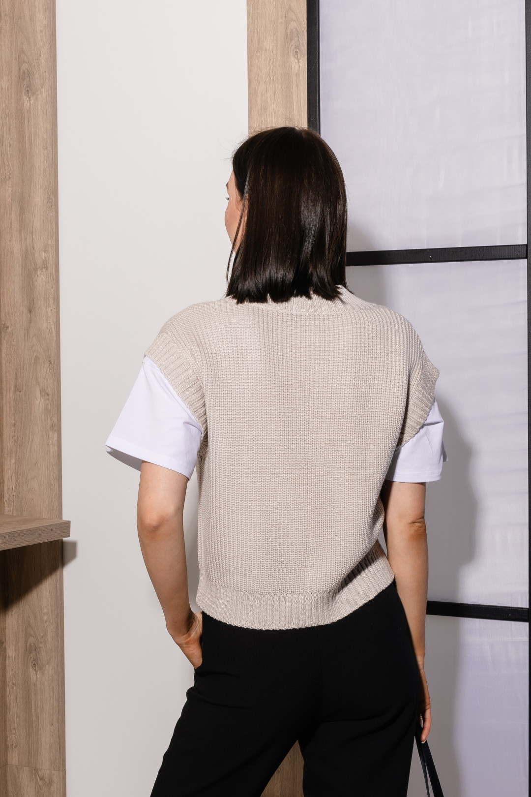 Жилет Romgil ТЗ910Ш светло-бежевый - фото 2