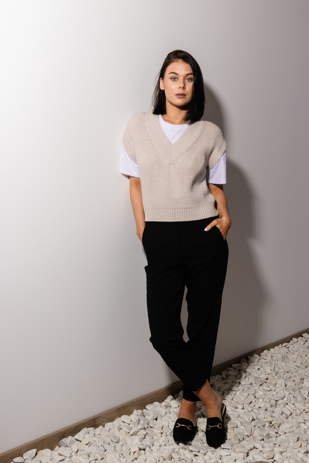 Жилет Romgil ТЗ910Ш светло-бежевый - фото 4