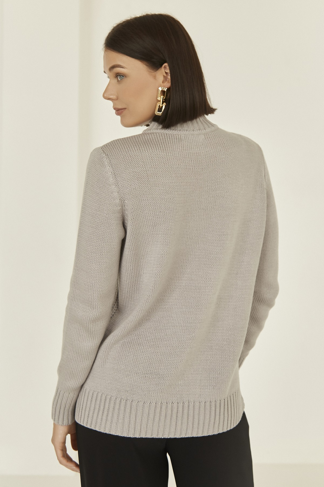 Джемпер Romgil ТЗ939П серо-сиреневый - фото 2