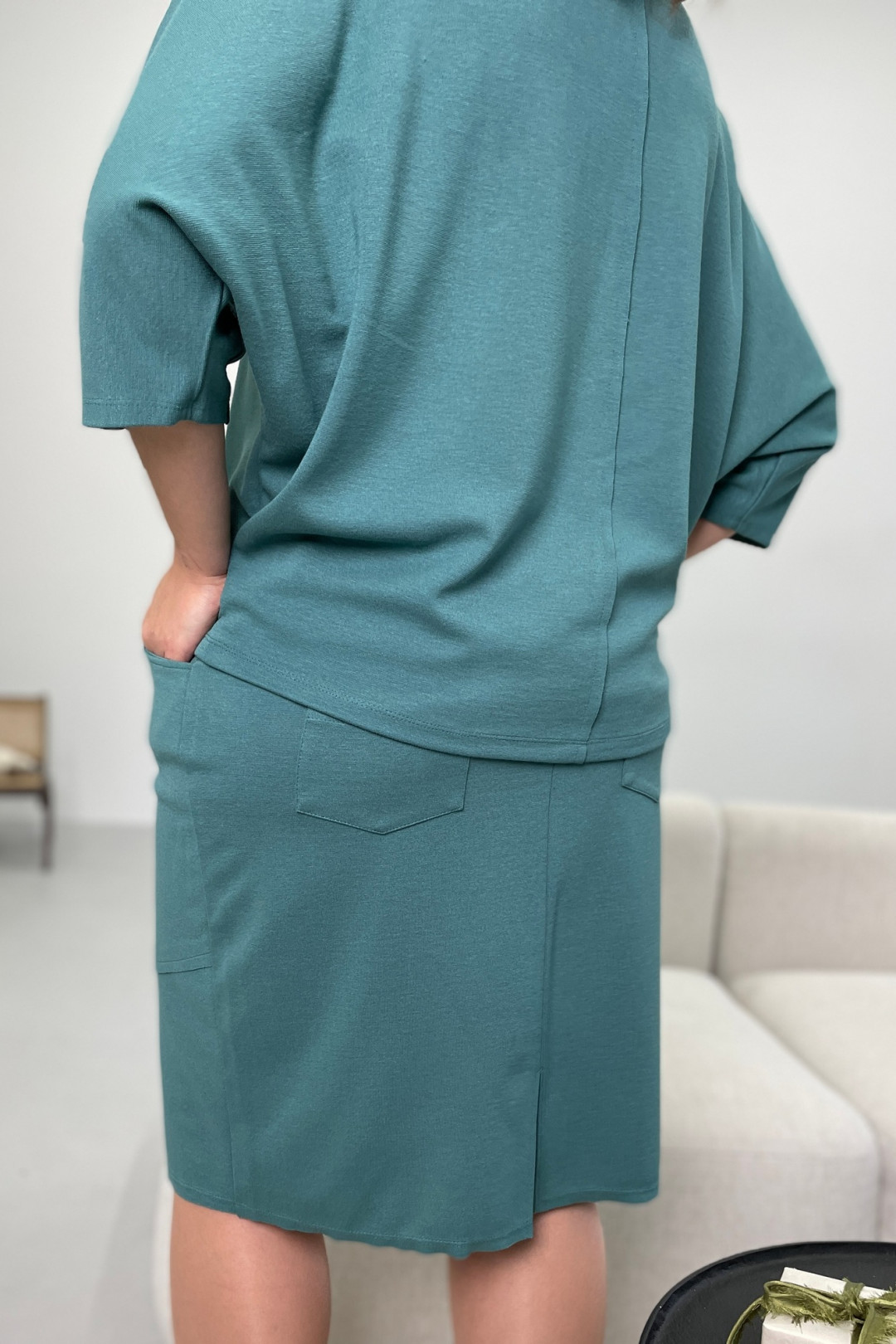 Джемпер Rumoda 2094 бирюза - фото 2