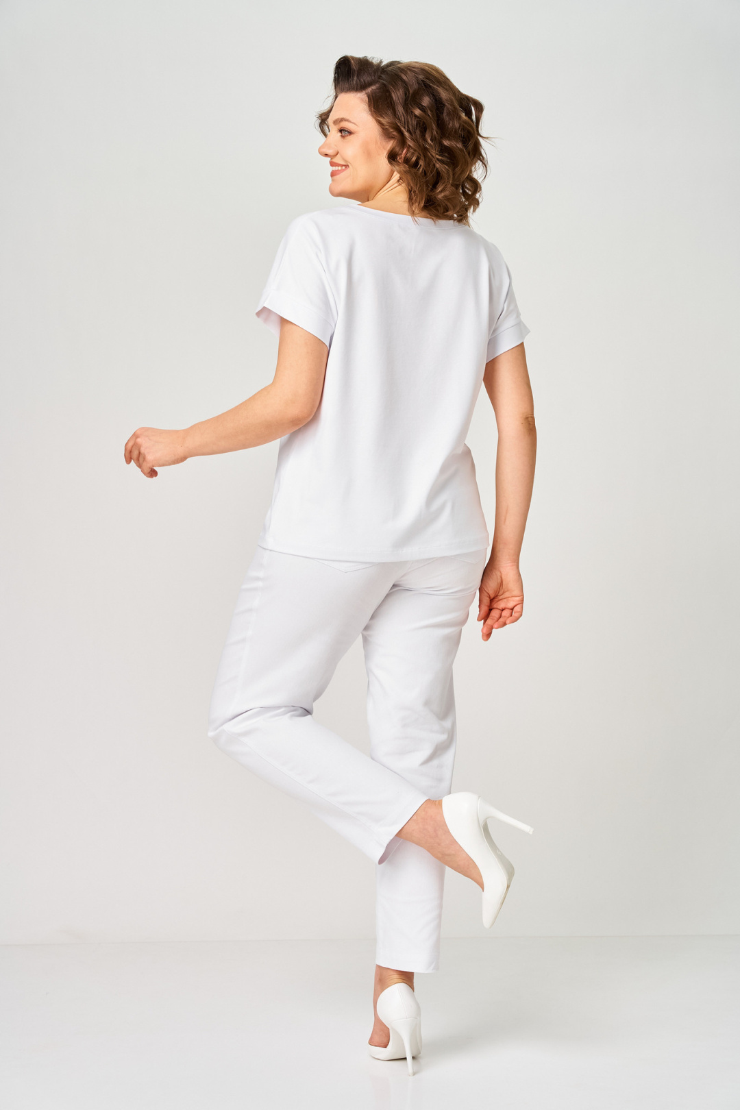 Футболка Rumoda 2239 белый кр.р.