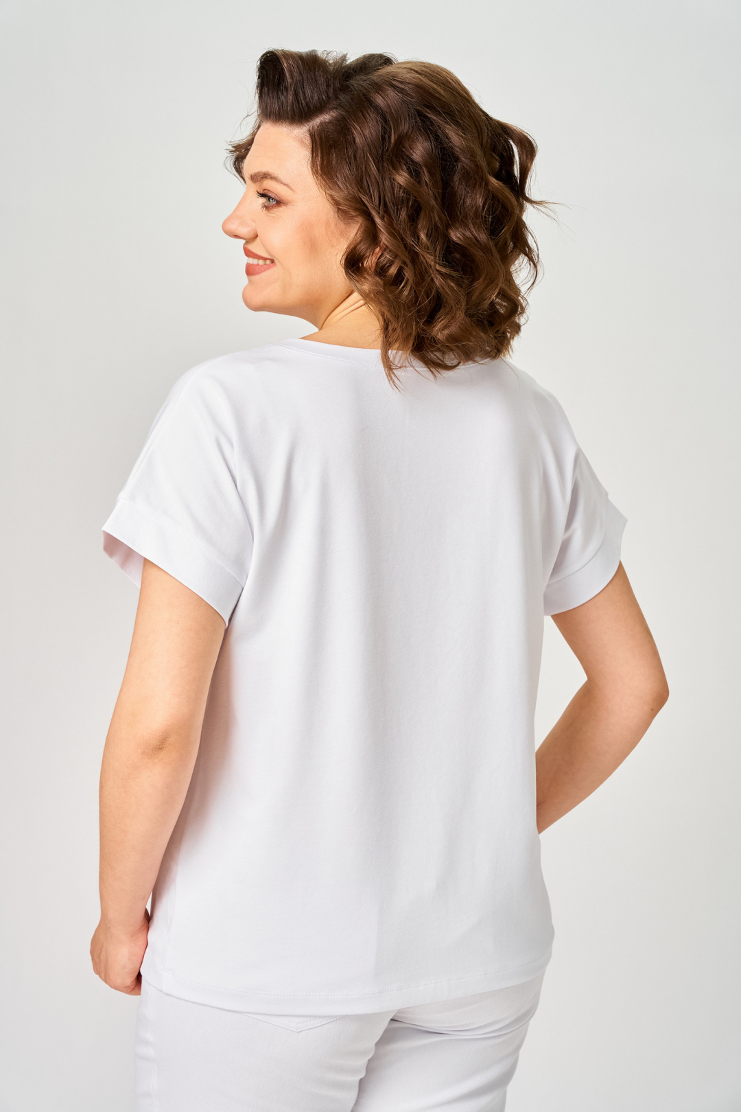 Футболка Rumoda 2239 белый кр.р.