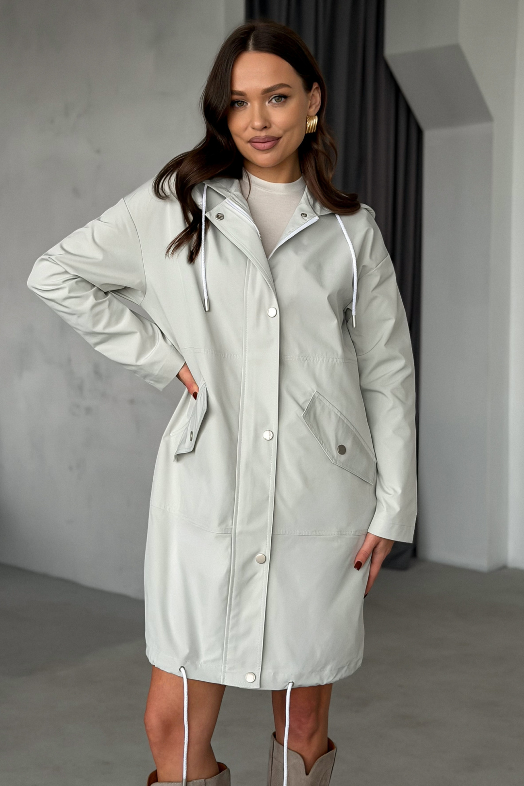 Куртка Rumoda 2255 светло-серый