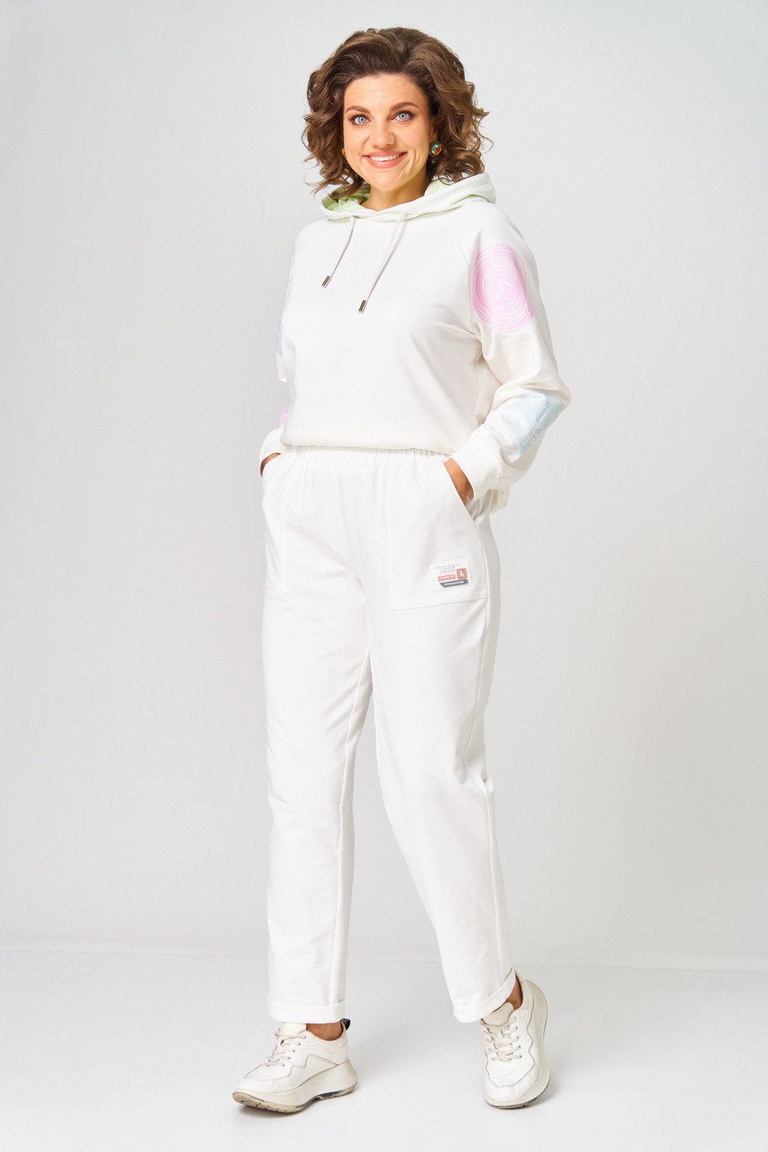 Брюки Rumoda 2260 молочный - фото 2