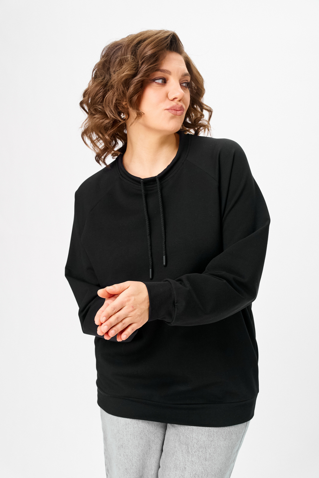 Джемпер Rumoda 2270 черный - фото 4