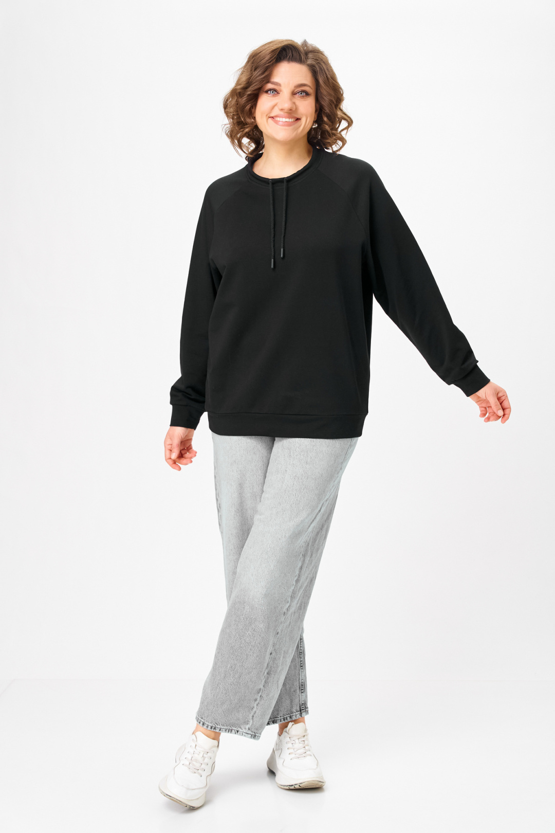 Джемпер Rumoda 2270 черный - фото 6