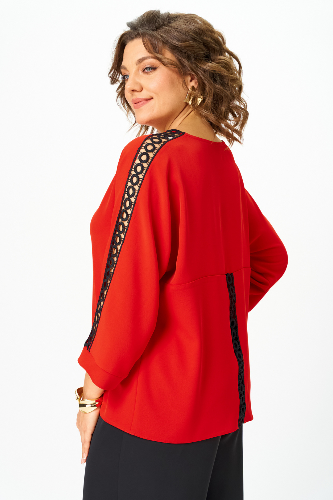 Блузка Rumoda 2274 красный - фото 6