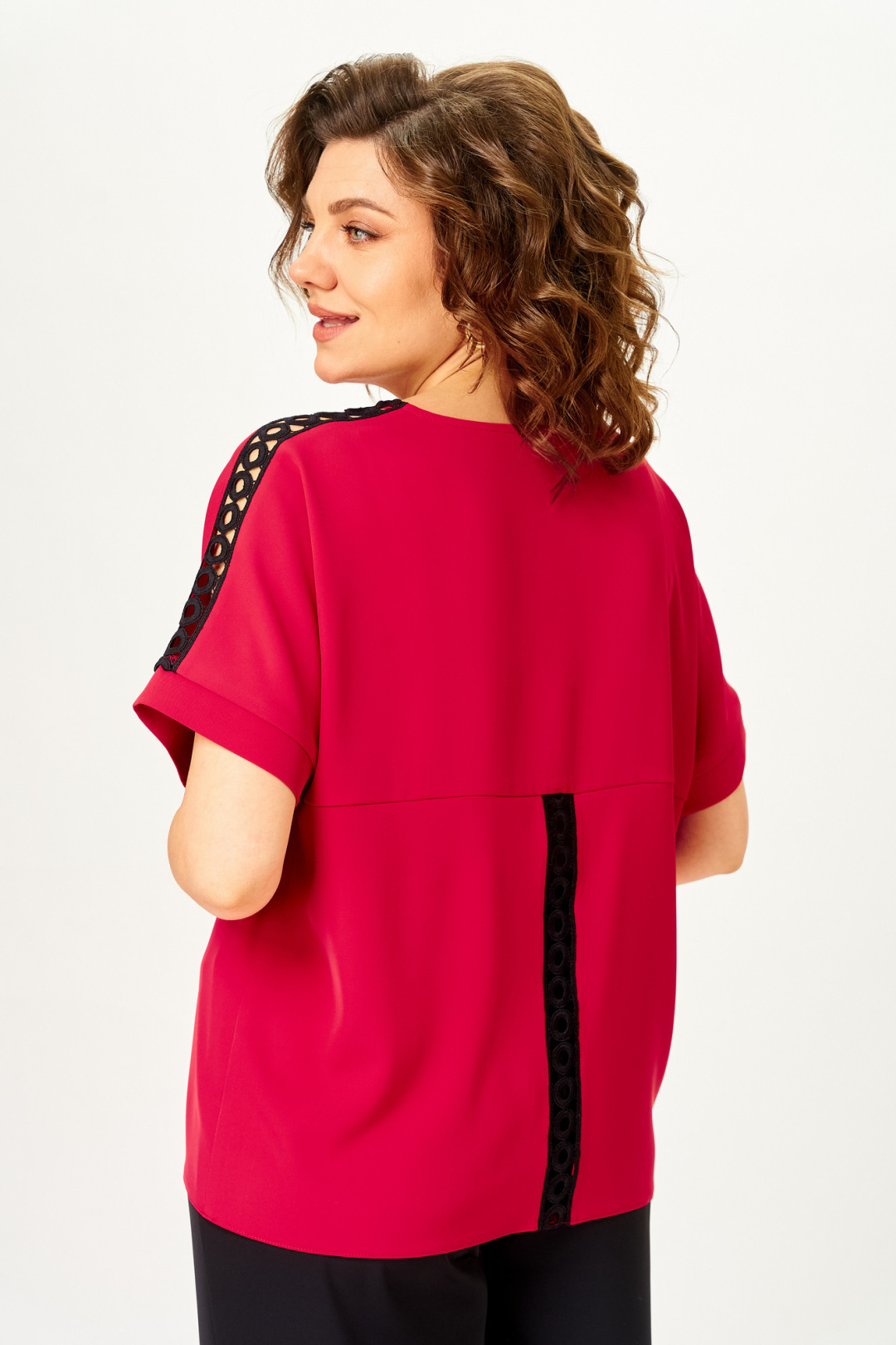 Блузка Rumoda 2274 красный кр. р.