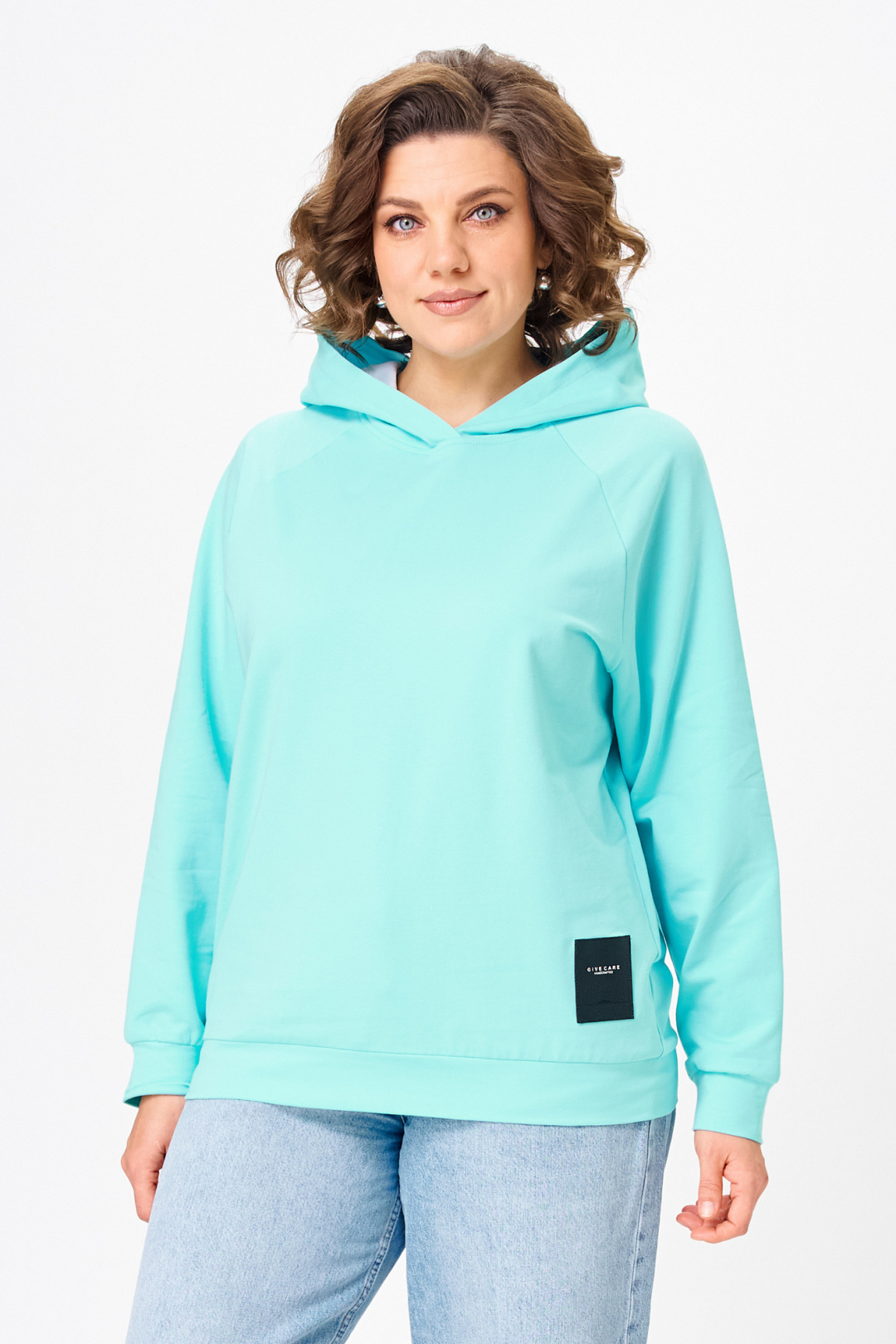 Джемпер Rumoda 2283 бирюзовый - фото 2