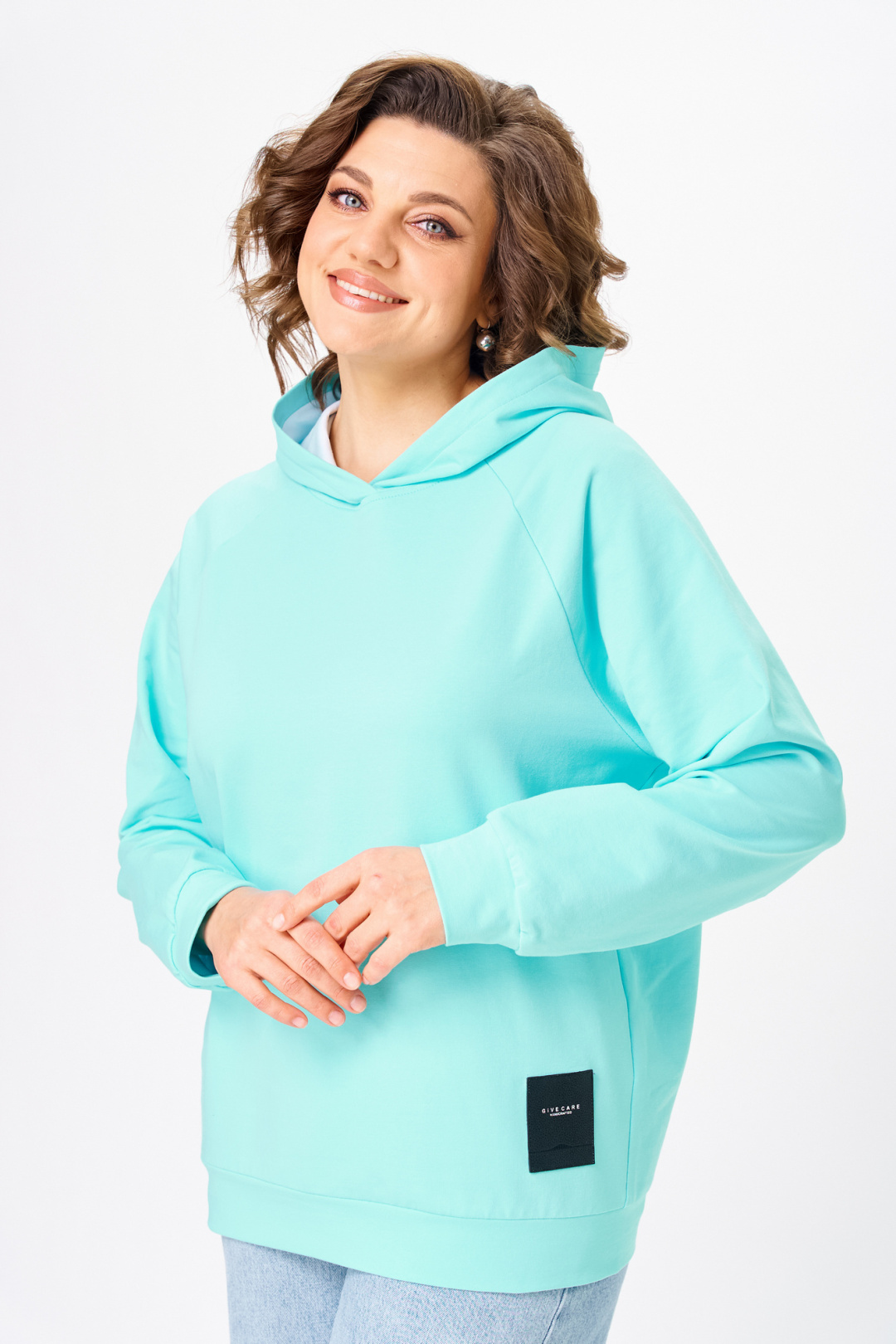 Джемпер Rumoda 2283 бирюзовый - фото 5