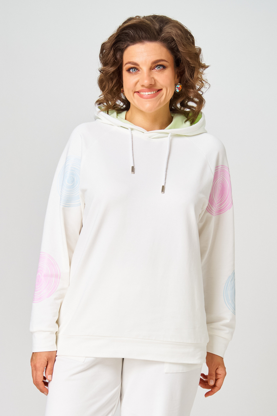 Джемпер Rumoda 2284 молочный - фото 4