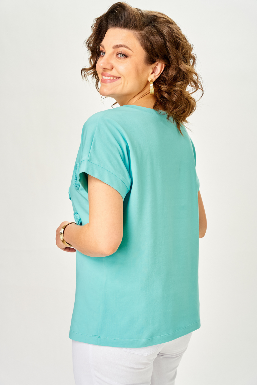 Джемпер Rumoda 2288 бирюзовый