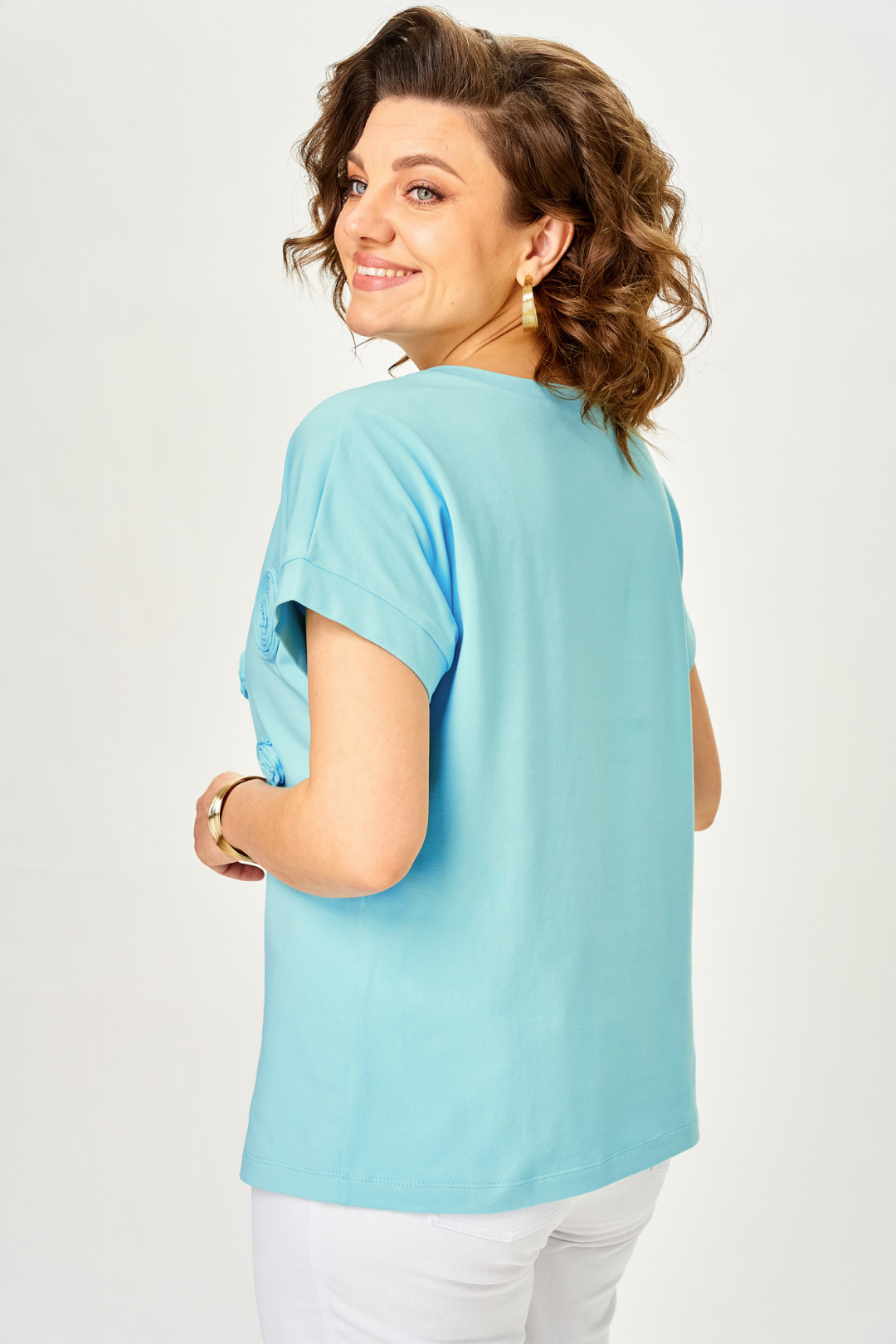 Джемпер Rumoda 2288 бирюзовый