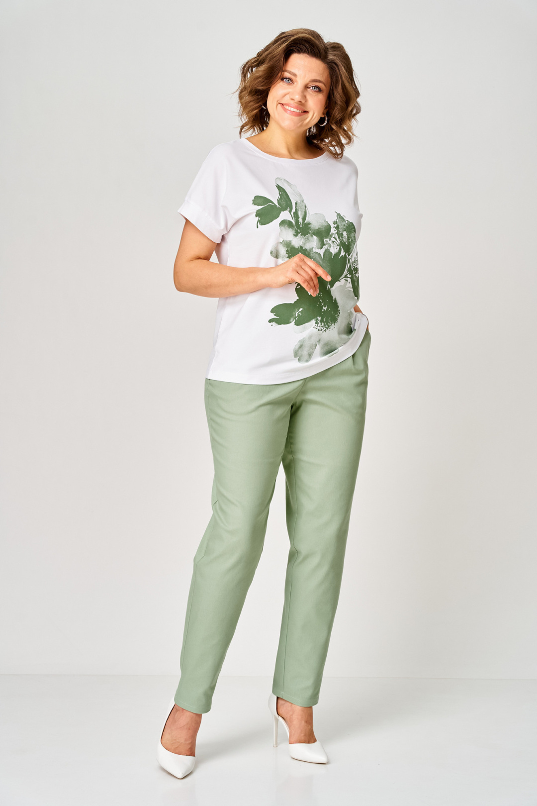 Брюки Rumoda 2296 фисташковый