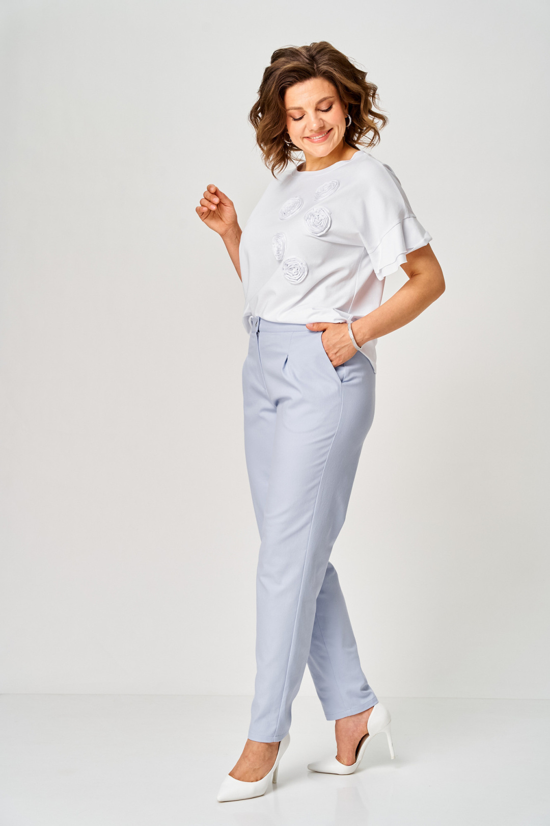 Брюки Rumoda 2296 голубой