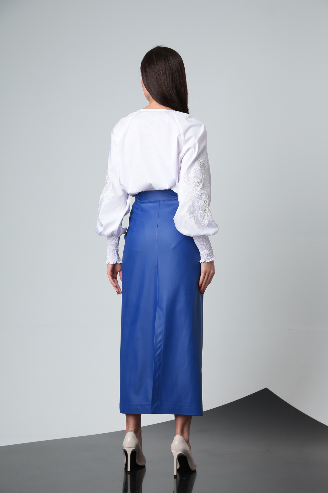 Блузка SandyNa 130413 белый - фото 2