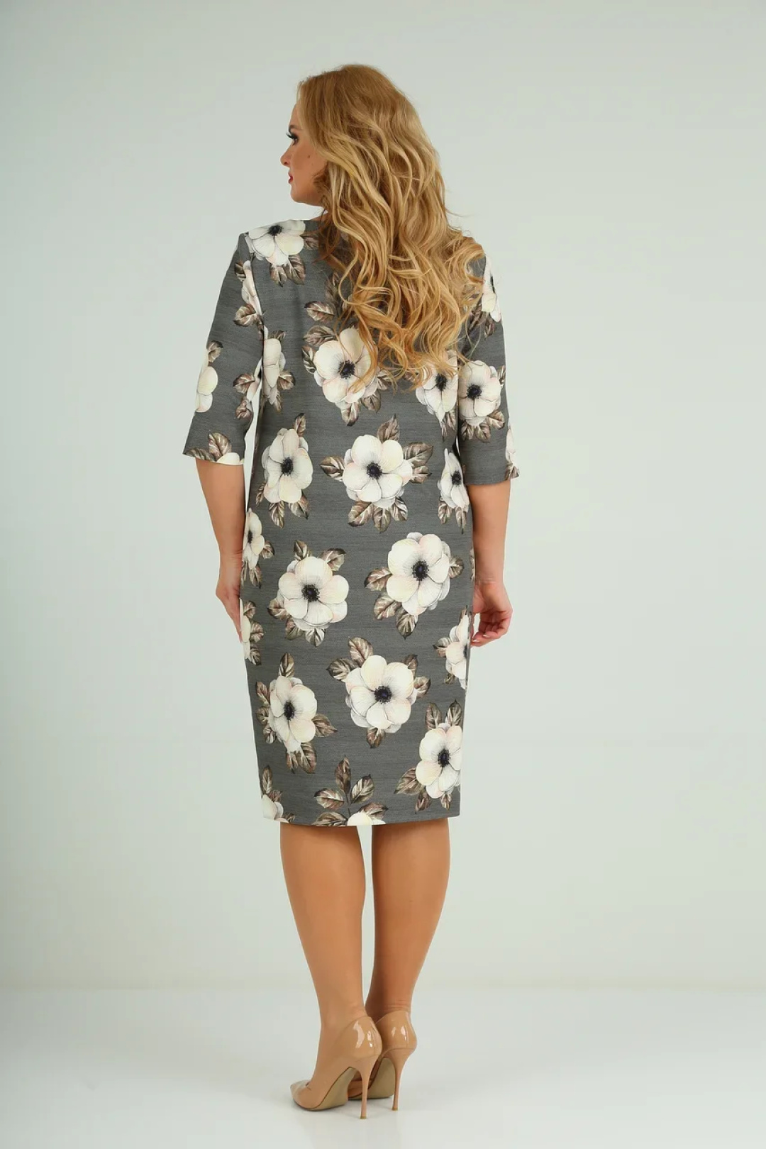 Платье СиБОН 120 серый - фото 2