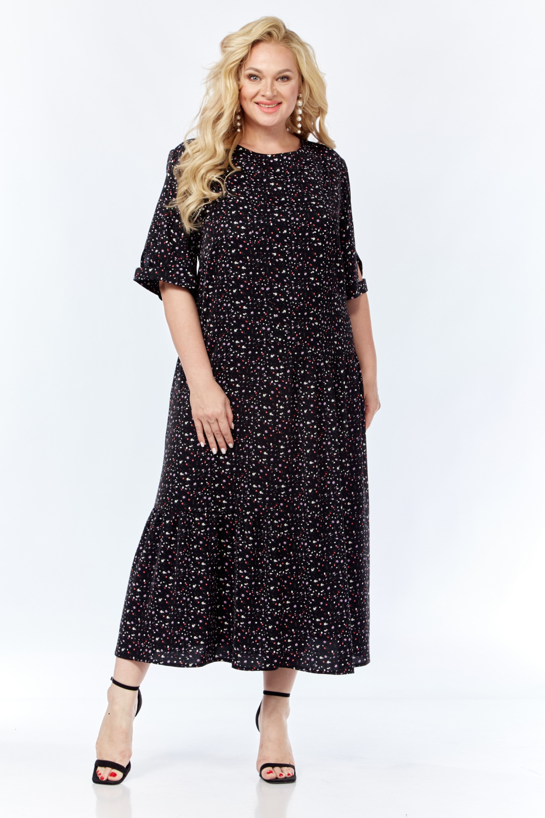 Платье СиБОН 202 черный - фото 4