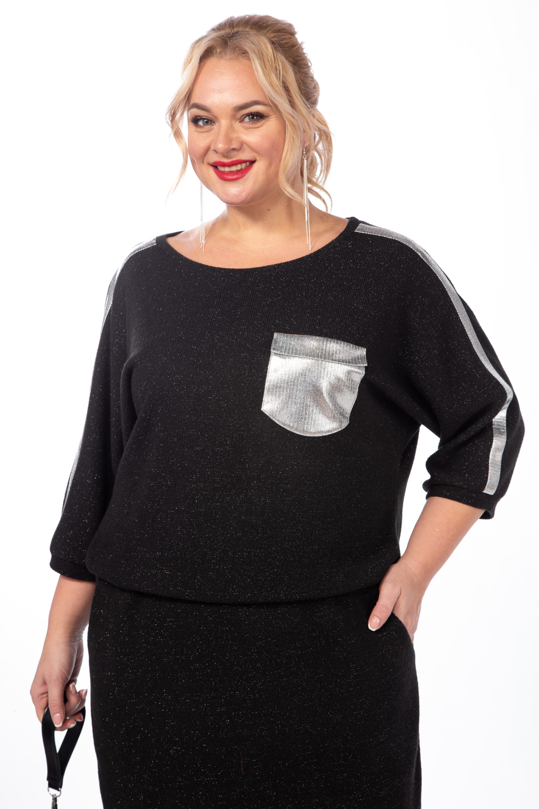 Платье СиБОН 216 черный - фото 2