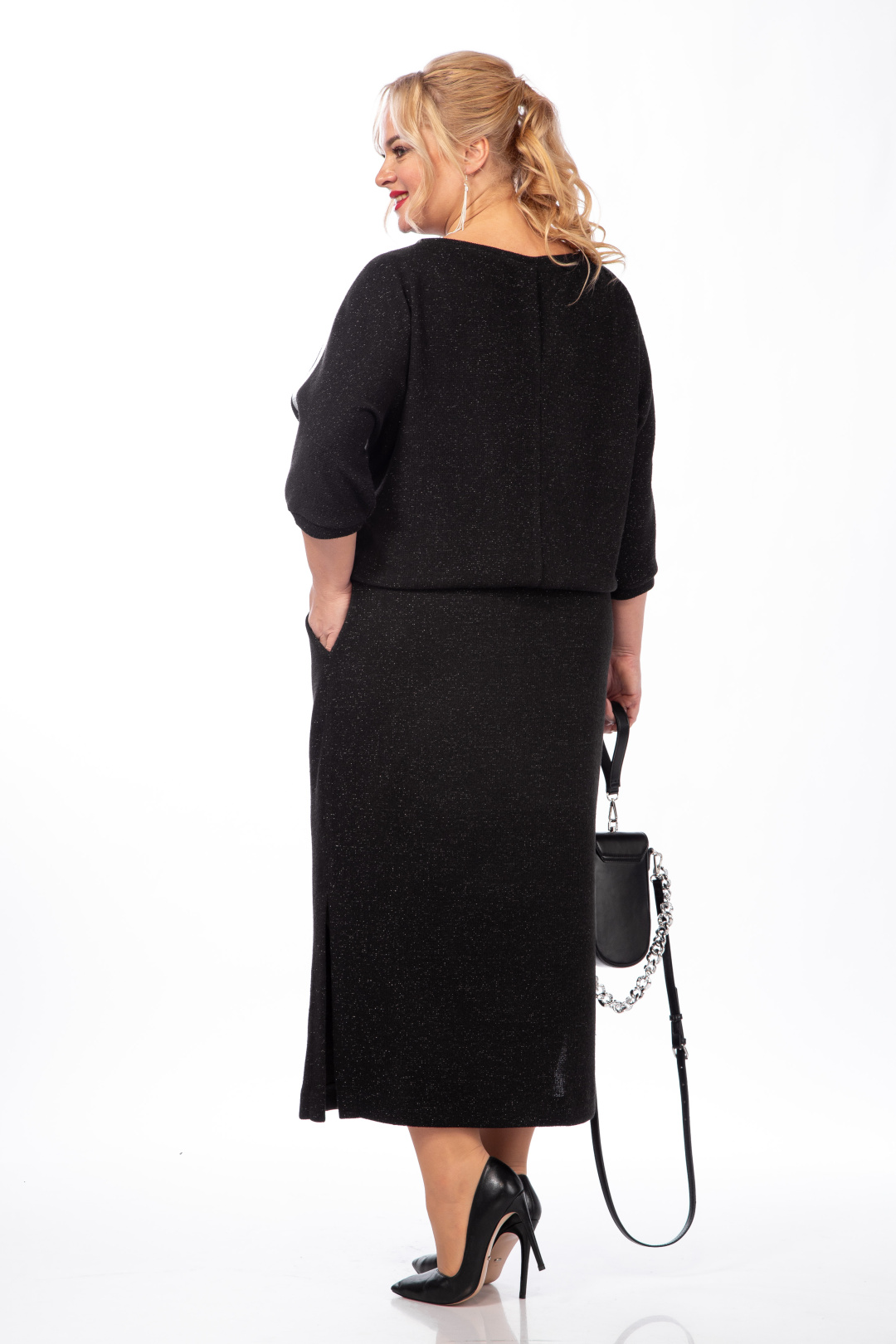 Платье СиБОН 216 черный - фото 3