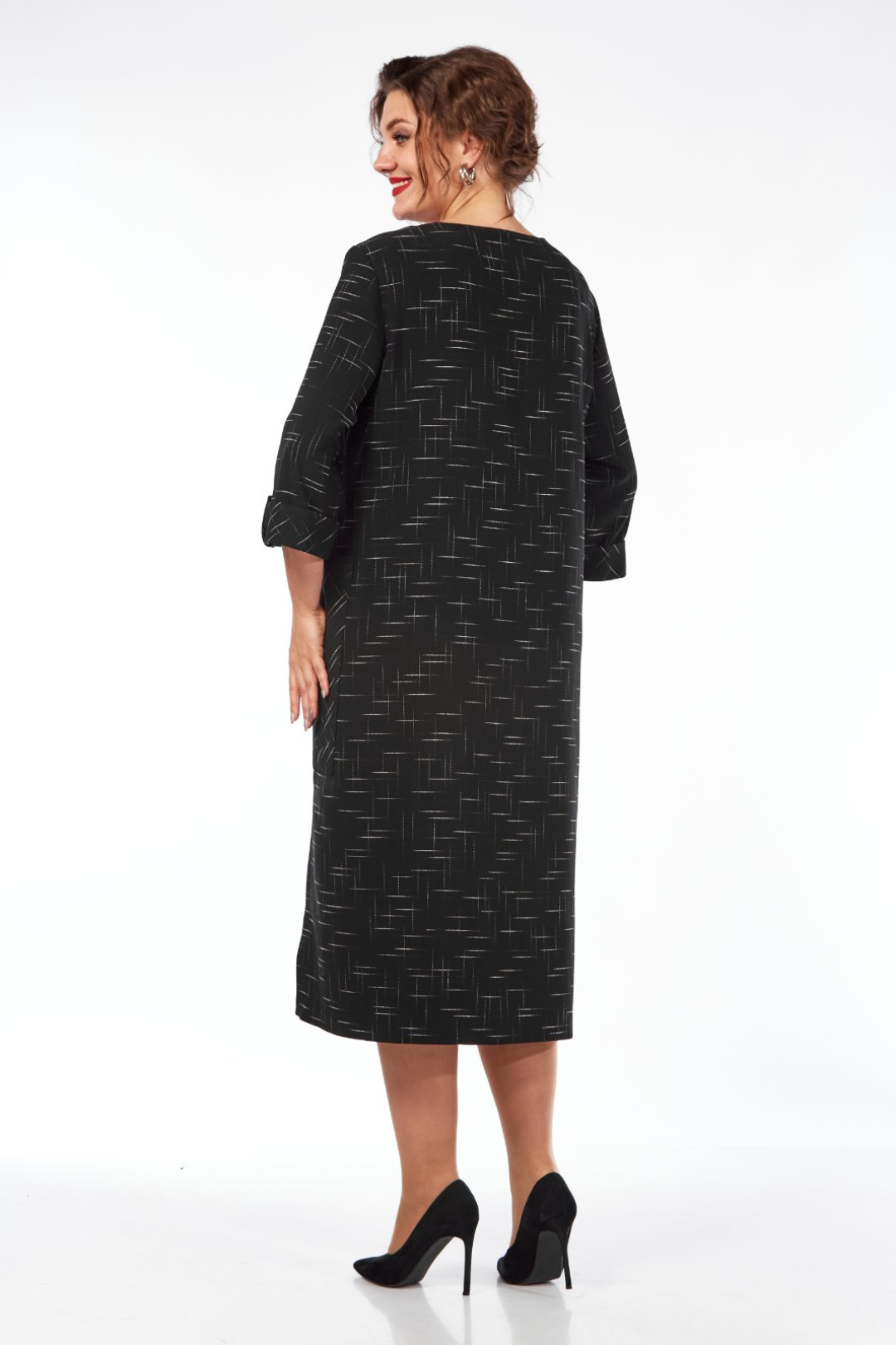 Платье СиБОН 229 черный - фото 3