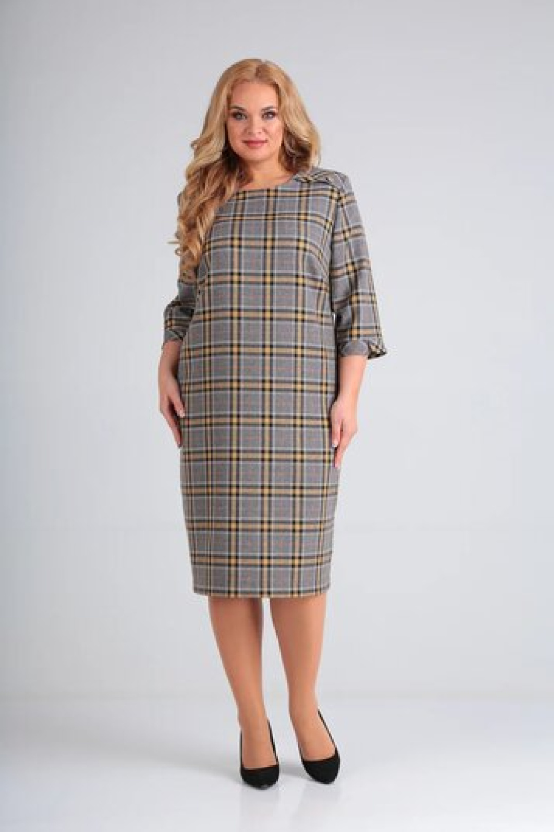 Платье СиБОН 230 клетка