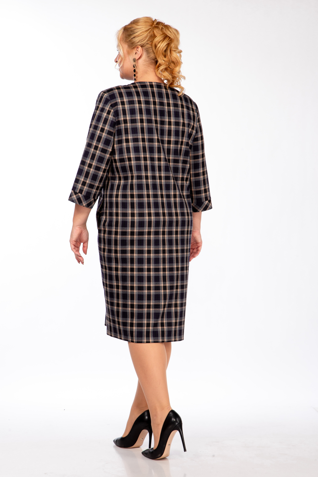 Платье СиБОН 230 клетка - фото 3