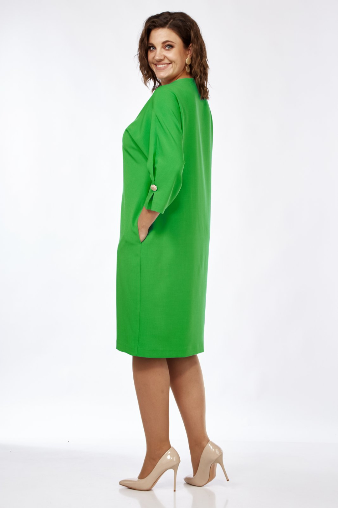 Платье СиБОН 231 зелень - фото 2