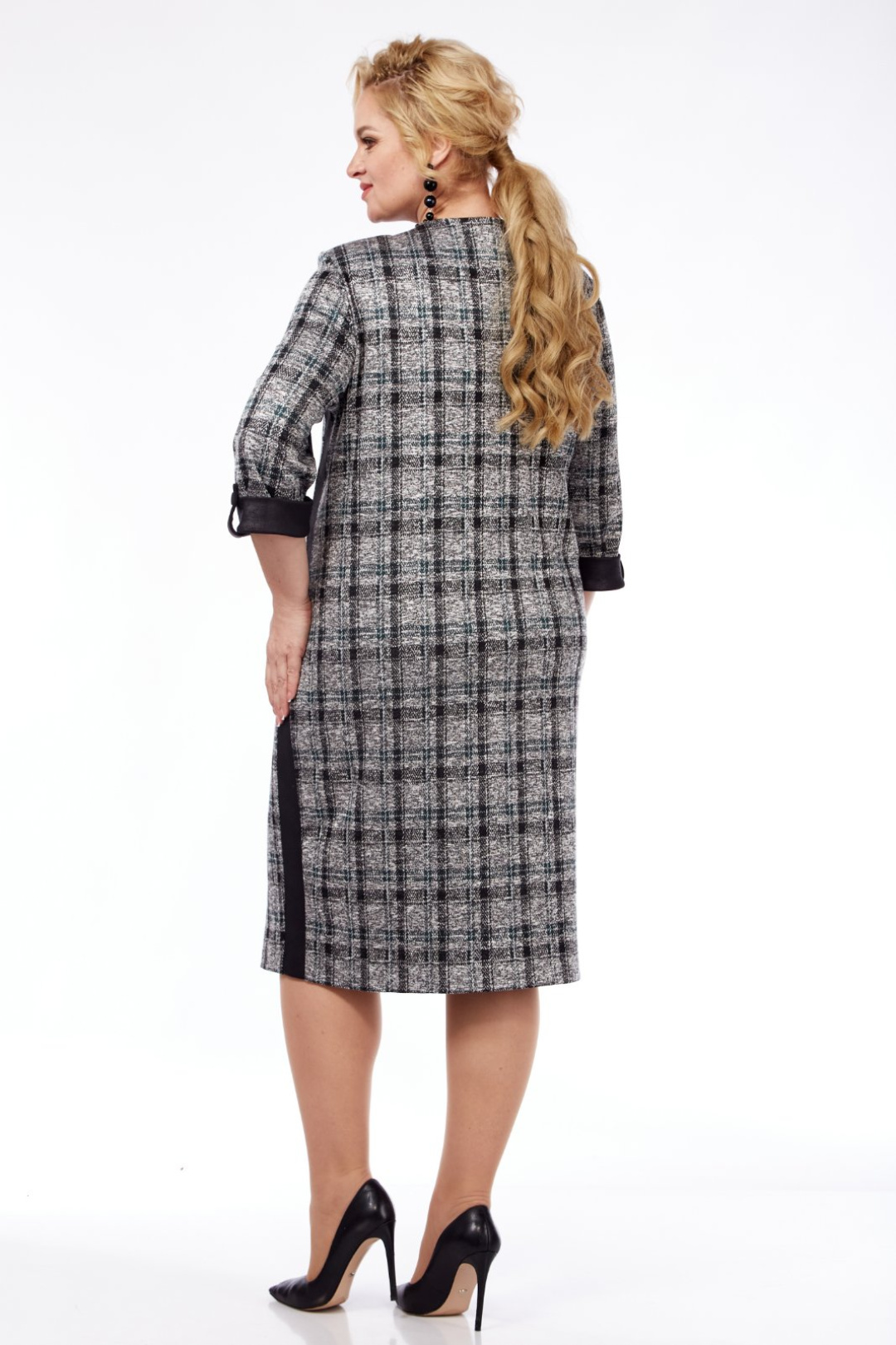 Платье СиБОН 263 серый - фото 3