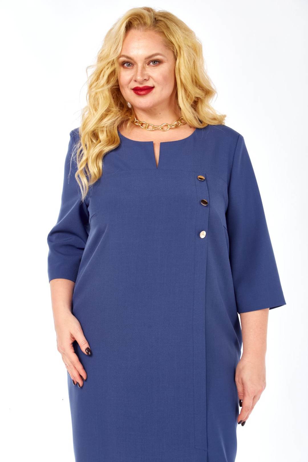 Платье СиБОН 264 деним - фото 2