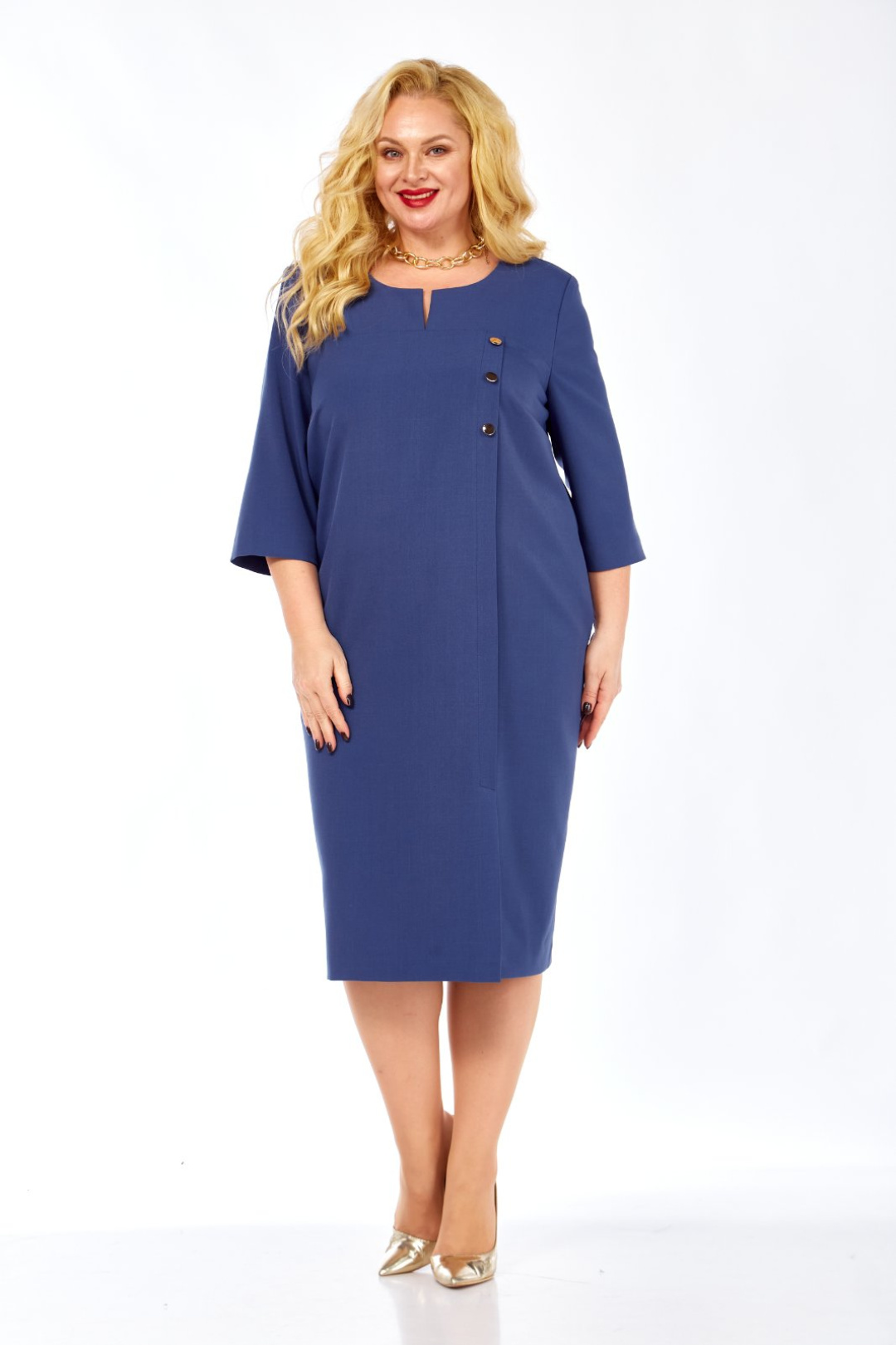 Платье СиБОН 264 деним - фото 3