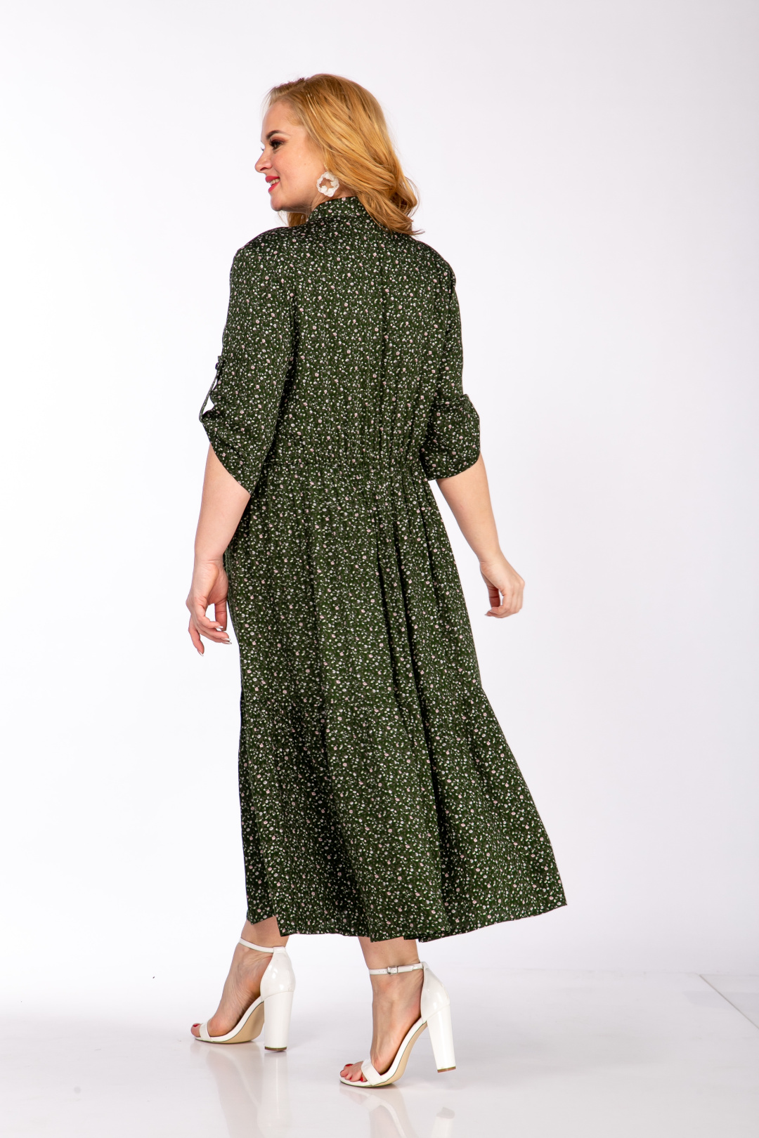 Платье СиБОН 268 зелень - фото 3
