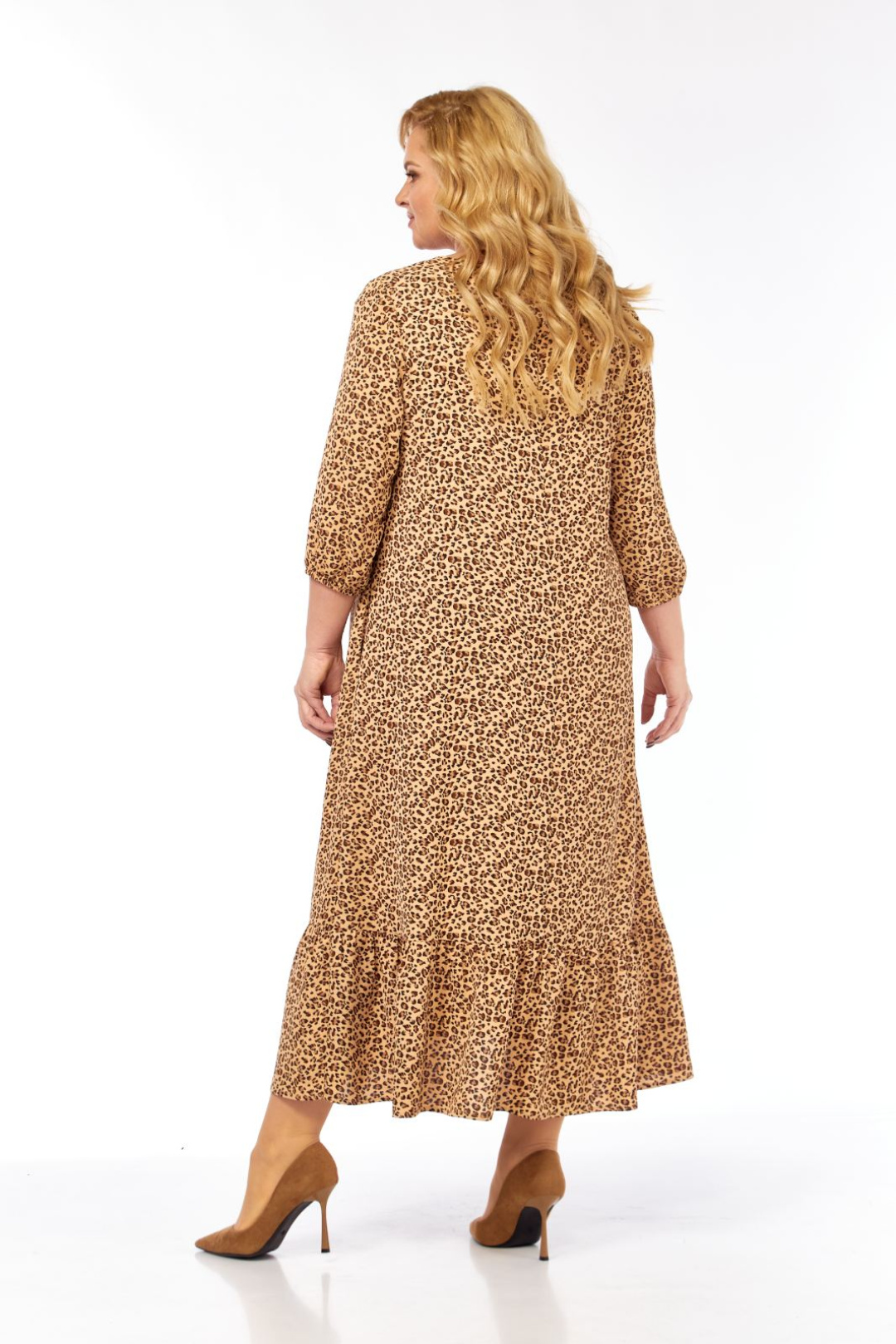 Платье СиБОН 299 рыжий - фото 4