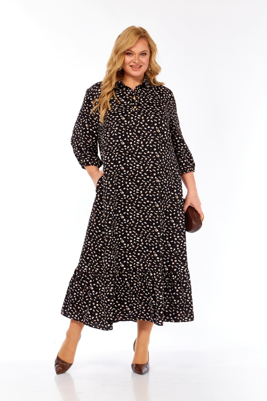 Платье СиБОН 350 темный - фото 1