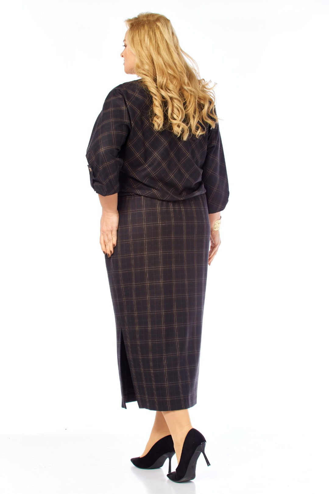 Платье СиБОН 352 черный - фото 3