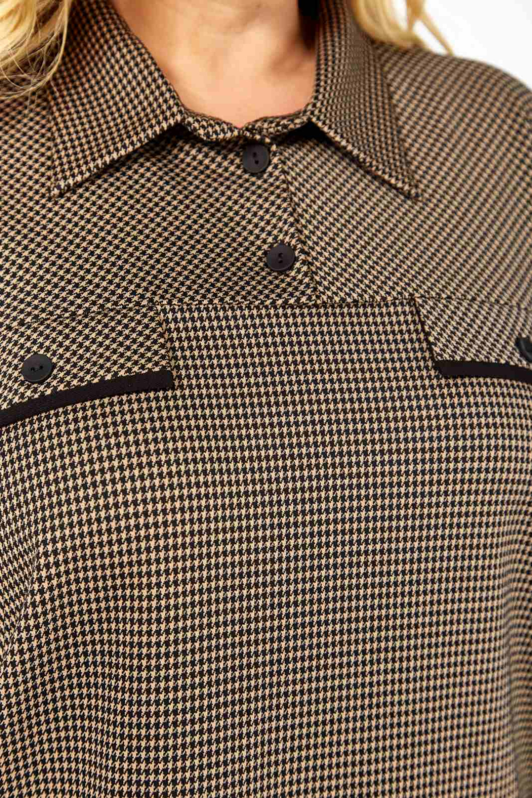 Джемпер СиБОН 377дж коричневый - фото 4