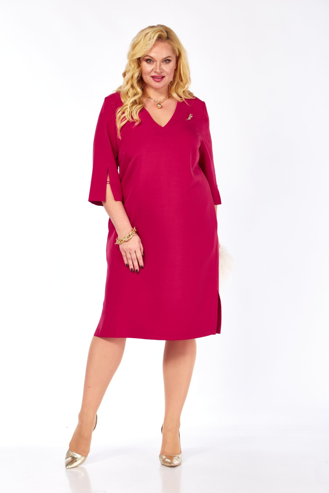 Платье СиБОН 380 малина - фото 2